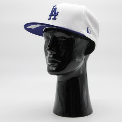 New Era Crown Patches white 9Fifty LA Dodgers white/blue - Shop-Tetuan