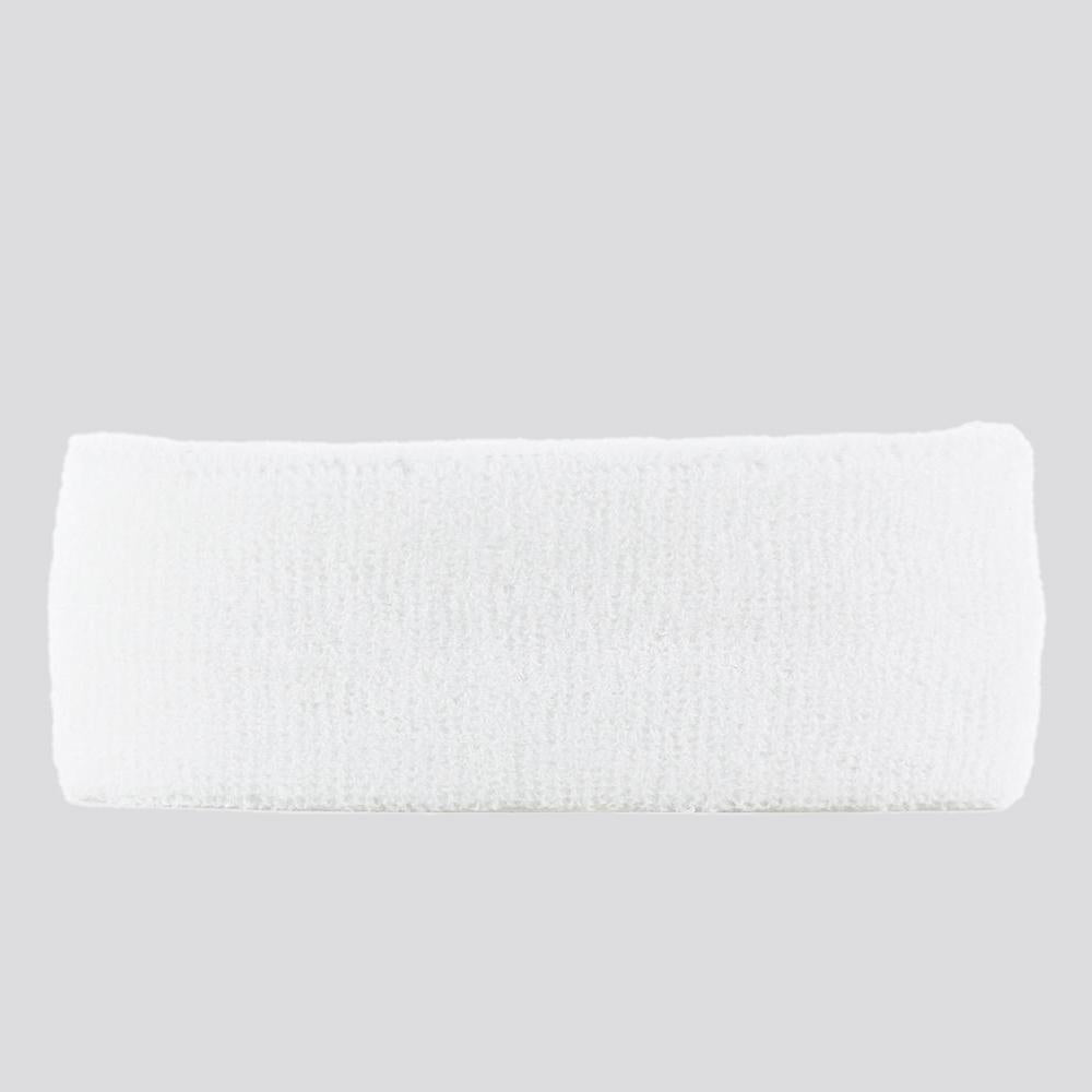 Plain Head Sweatband white - Shop-Tetuan