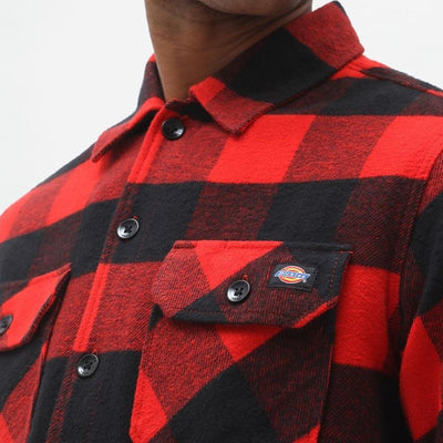 Dickies New Sacramento shirt red - Shop-Tetuan