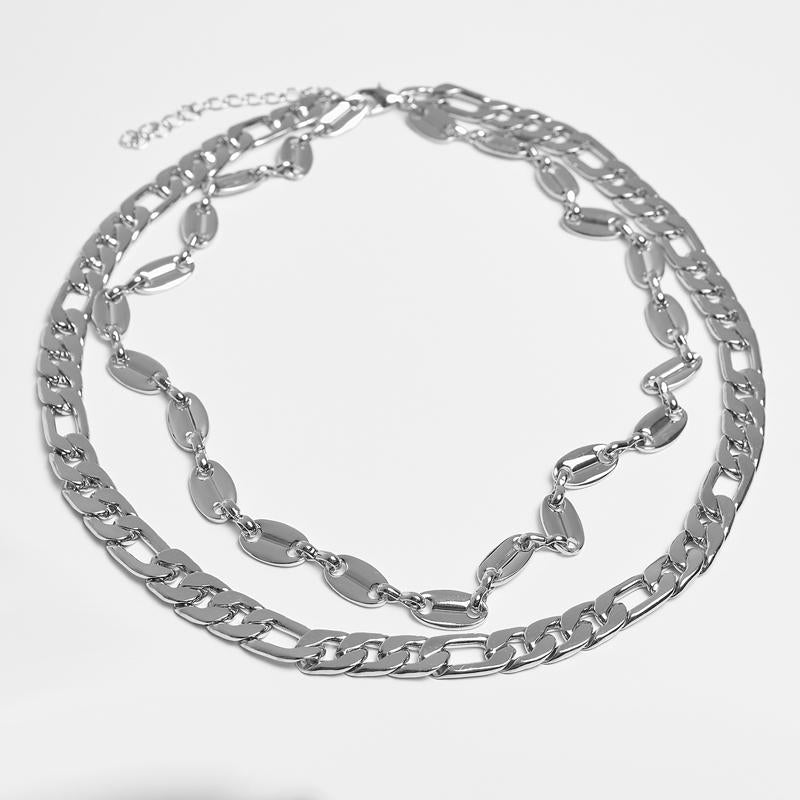 Urban Classics Layering Basic Necklace silver - Shop-Tetuan