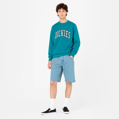 Dickies Aitkin sweatshirt deep lake - Shop-Tetuan