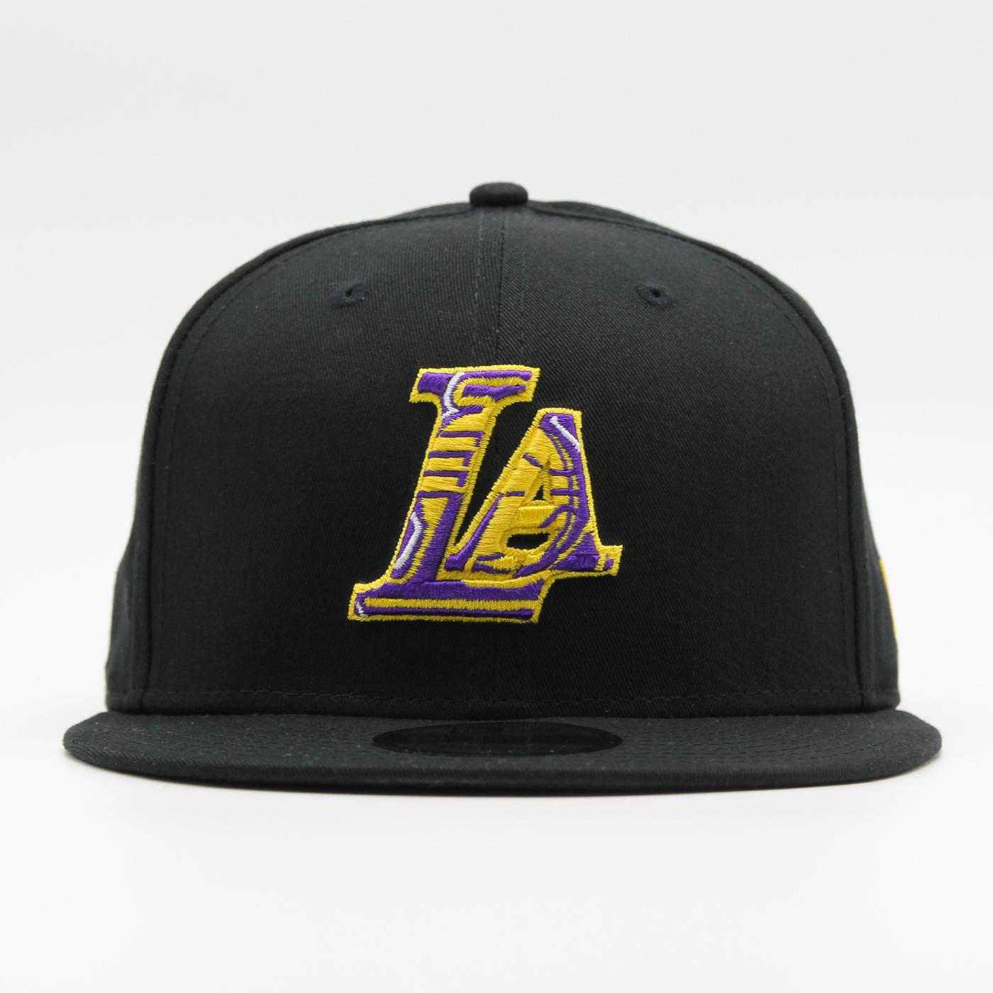 New Era Team Infill Logo 9Fifty LA Lakers black - Shop-Tetuan