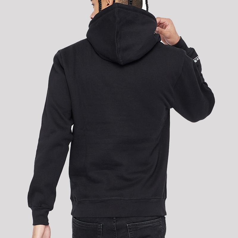 Mitchell & Ness Pinscript hoody black - Shop-Tetuan