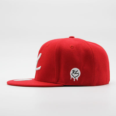 Naughty League Icon Basic Fitted red/white - Shop-Tetuan
