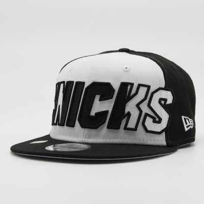 New Era NBA Authentics Back Half Edition 9Fifty NY Knicks black/white