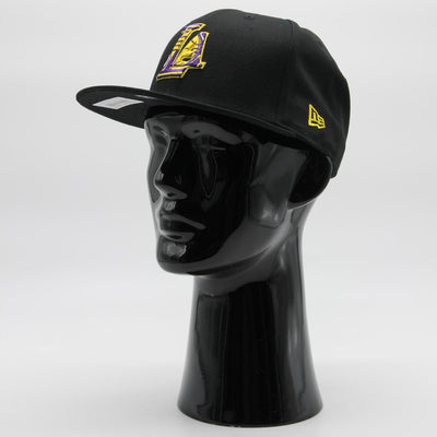 New Era Team Infill Logo 9Fifty LA Lakers black