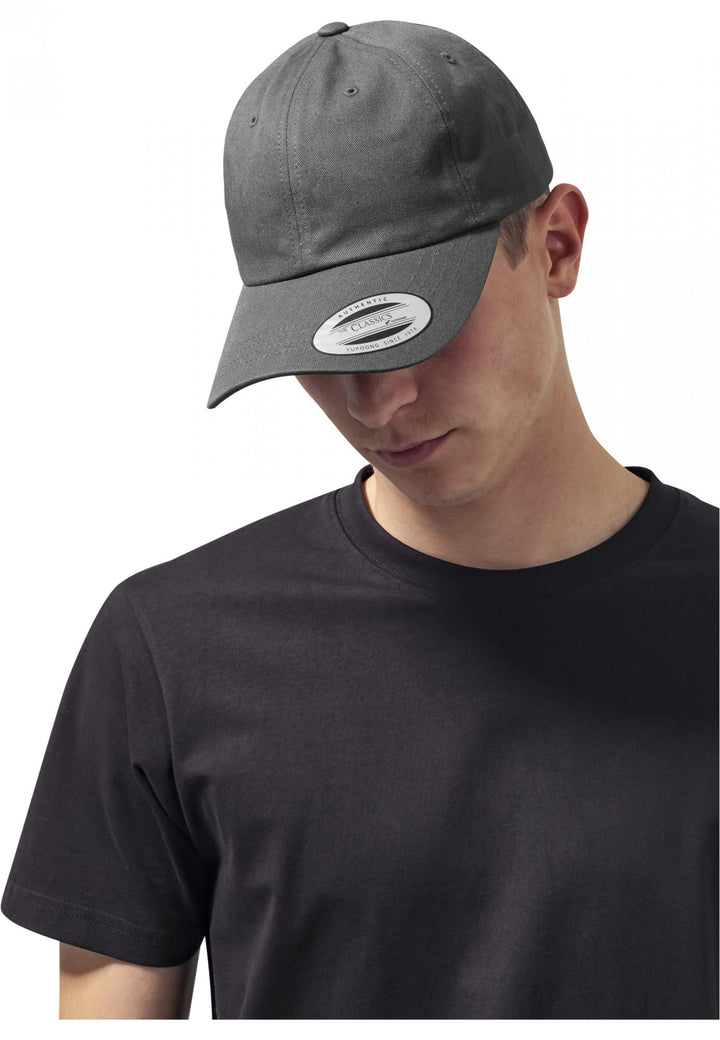 The Classics Yupoong low profile cotton twill cap dark grey - Shop-Tetuan