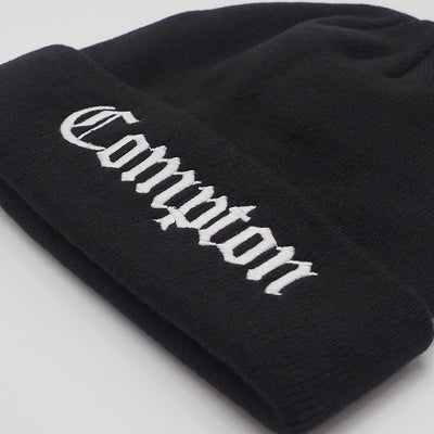 Mister Compton Heavy Knit beanie black