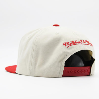 Mitchell & Ness NHL Vintage Off-White snapback NJ Devils off white - Shop-Tetuan