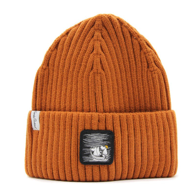 Moomin Muumipeikko beanie burnt orange