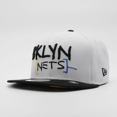 New Era Authentics City Edition 9Fifty B Nets white/black - Shop-Tetuan