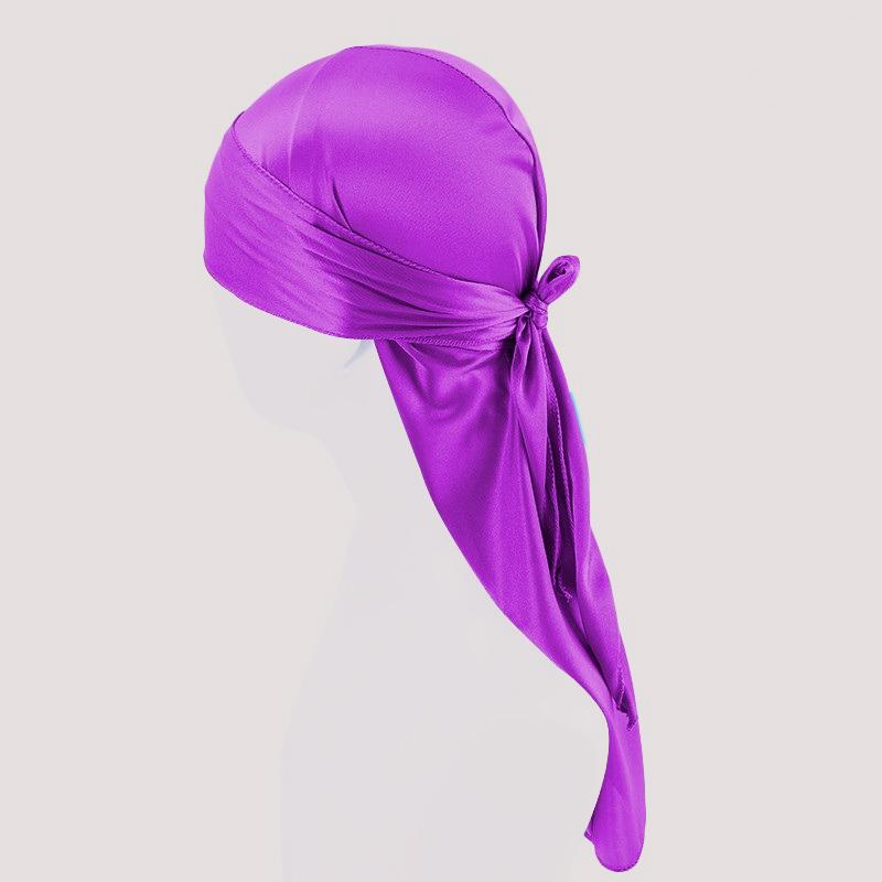 Silky Satin Du-Rag purple - Shop-Tetuan