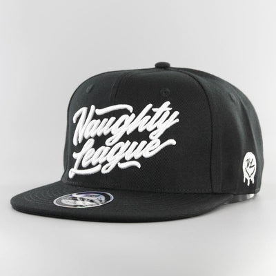 Naughty League Branded snapback black/white - Shop-Tetuan