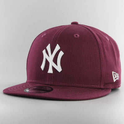 New Era Nos Mlb Colour 9fifty NY Yankees maroon/white - Shop-Tetuan