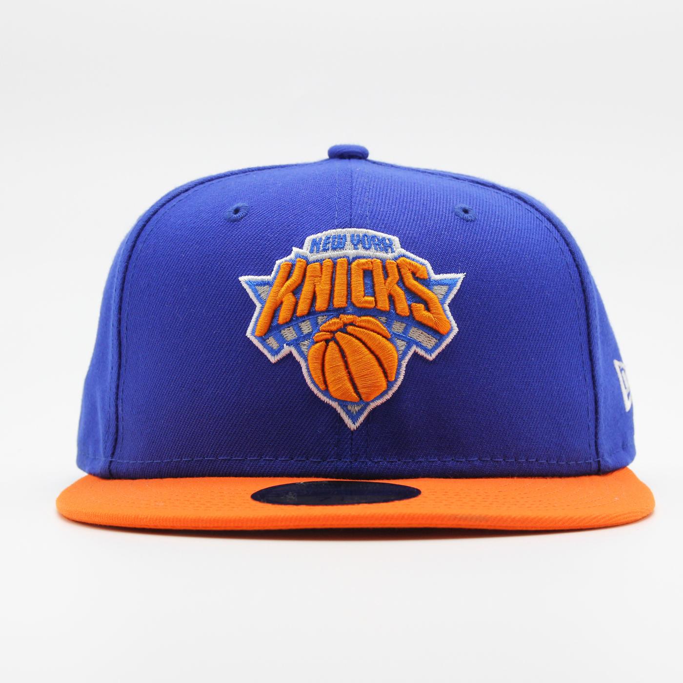New Era NBA Basic cap NY Knicks blue/orange - Shop-Tetuan