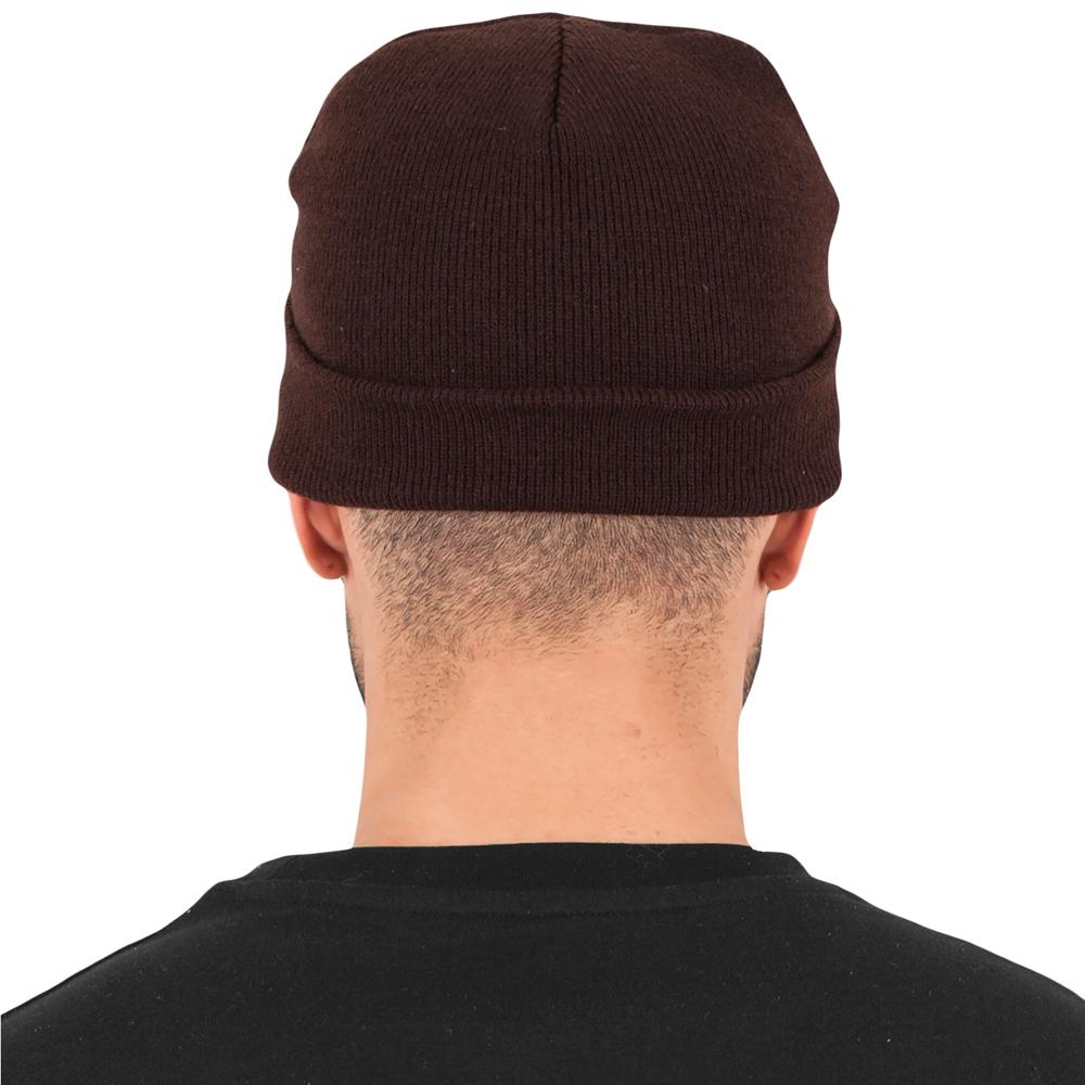 Yupoong heavyweight beanie brown - Shop-Tetuan