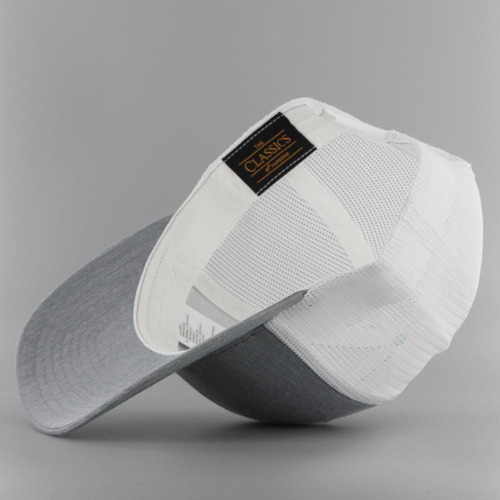 The Classics Yupoong Retro trucker 2-tone cap heather/wht - Shop-Tetuan