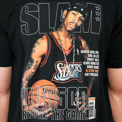 Mitchell & Ness NBA Slam Tee 76ers Allen Iverson black