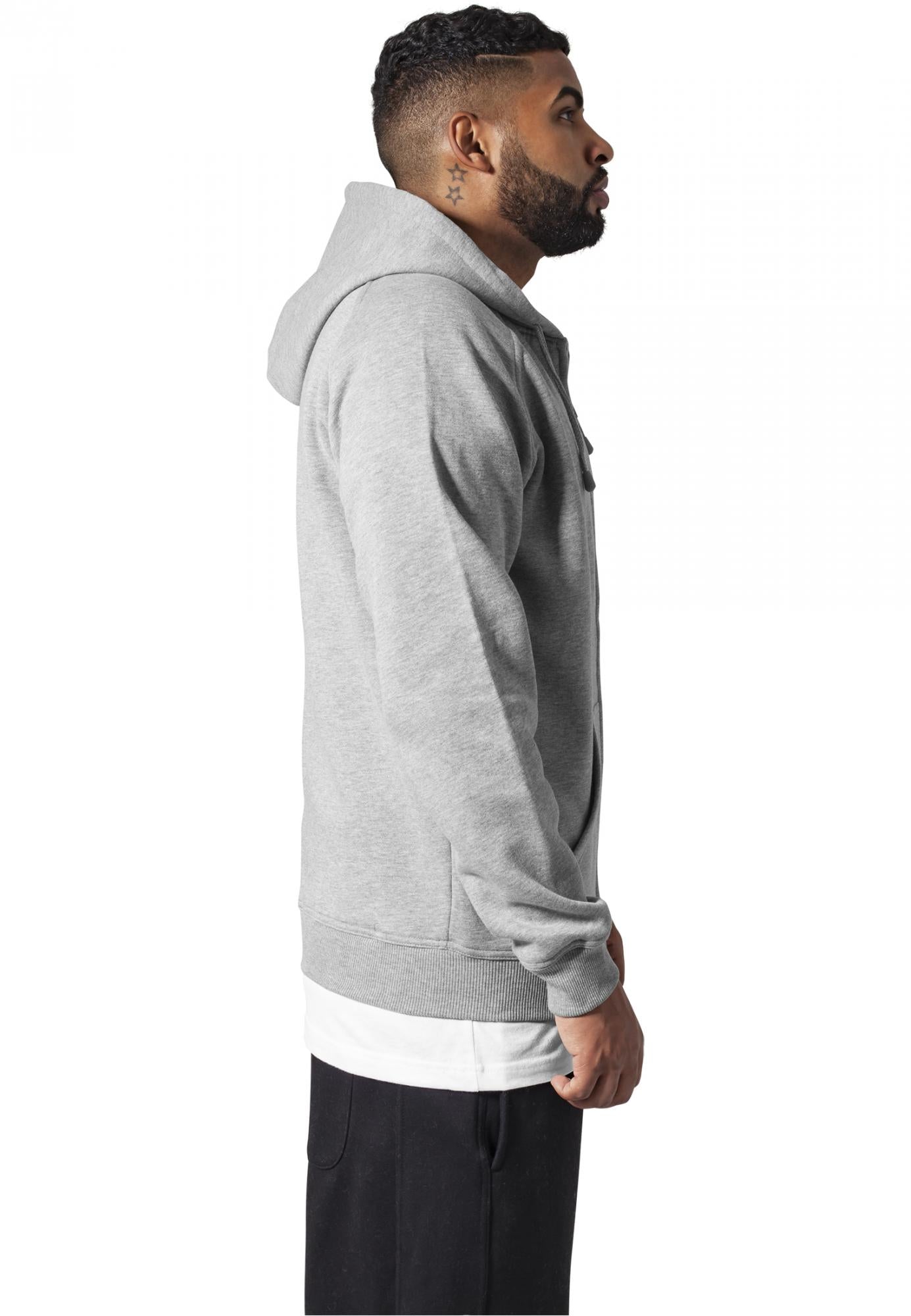 Urban Classics zip hoody grey - Shop-Tetuan