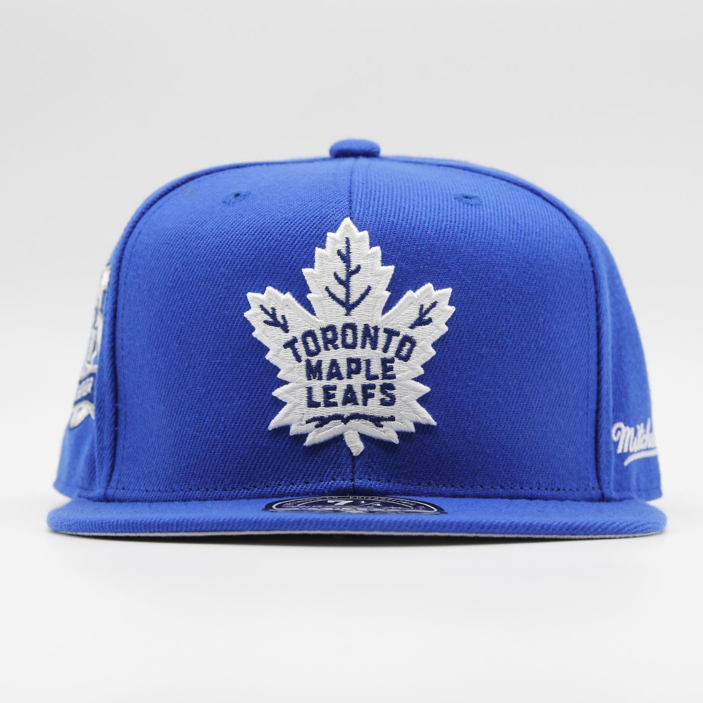 Mitchell & Ness NHL Vintage Fitted T Maple Leafs blue - Shop-Tetuan