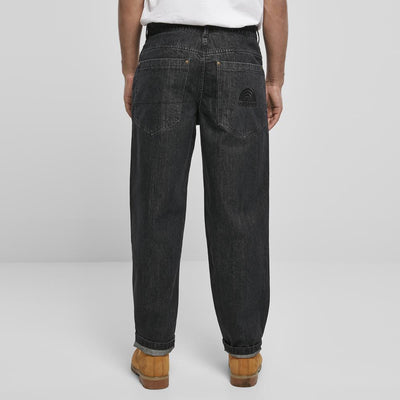 Southpole 3D Embroidery Denim raw black