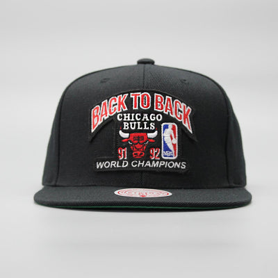 Mitchell & Ness NBA 91/92 Champs snapback HWS C Bulls black - Shop-Tetuan