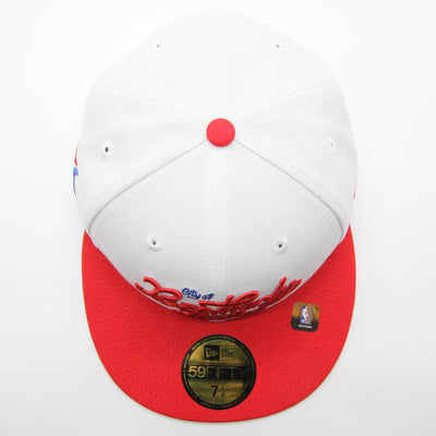 New Era Authentics City Edition 59Fifty P 76ers white/red - Shop-Tetuan