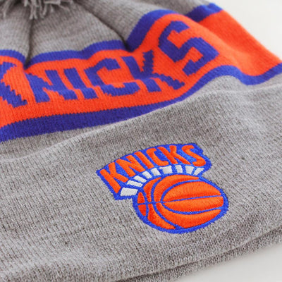 Mitchell & Ness Team Tone Knit beanie NY Knicks grey/orange - Shop-Tetuan