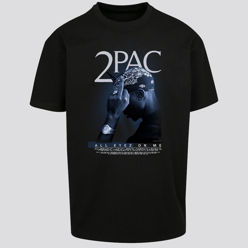 Tupac All F*ck the World 2.0 Oversize Tee black - Shop-Tetuan