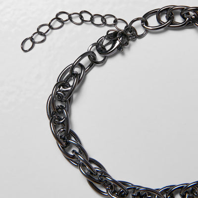 Urban Classics Perihel Intertwine Bracelet gunmetal - Shop-Tetuan