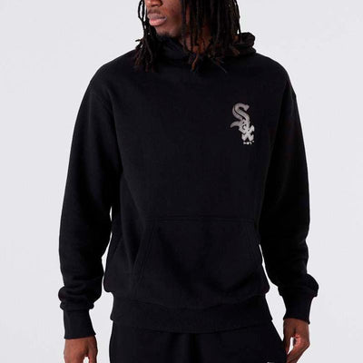 New Era MLB Metallic hoodie C White Sox black