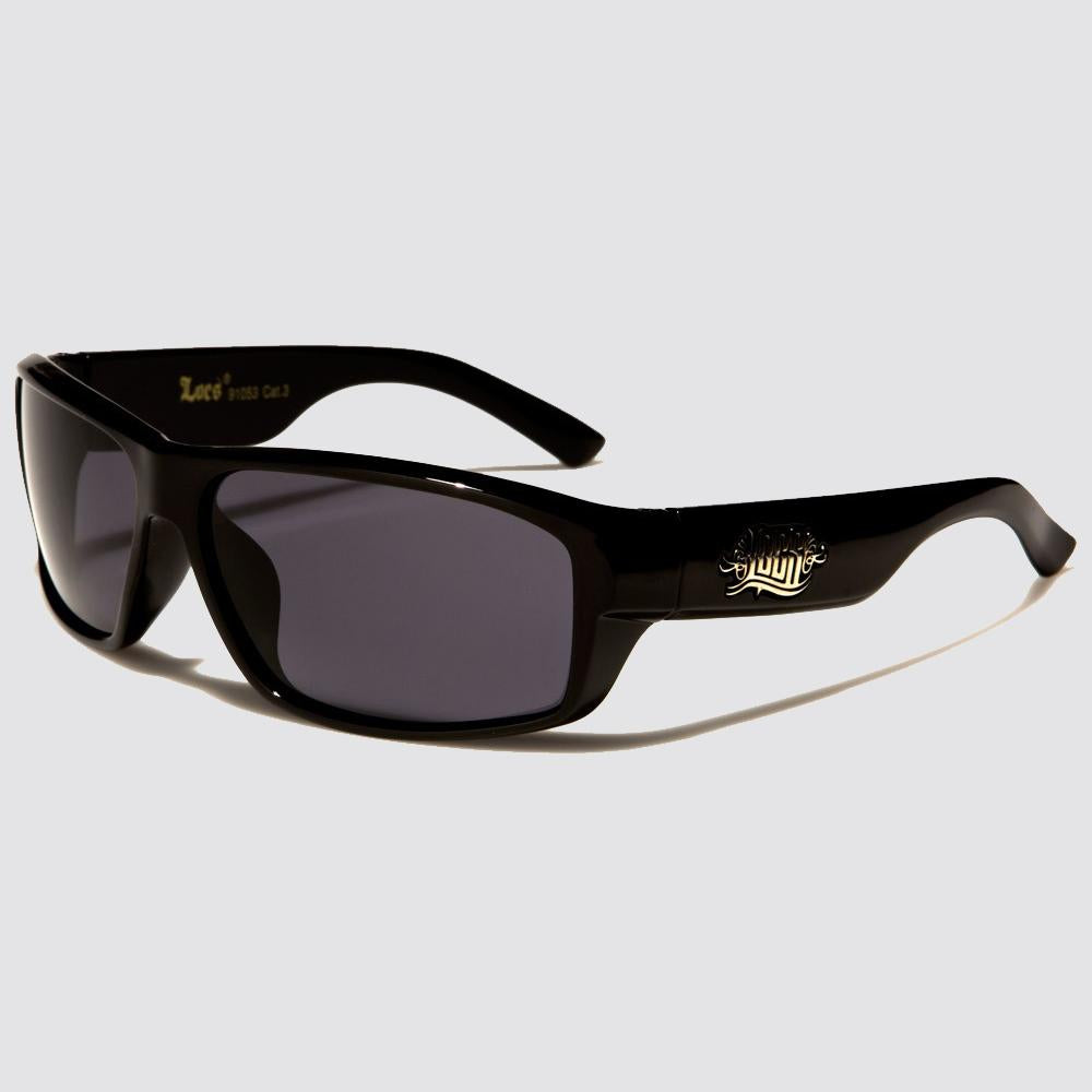 Locs Rectangle Sunglasses black