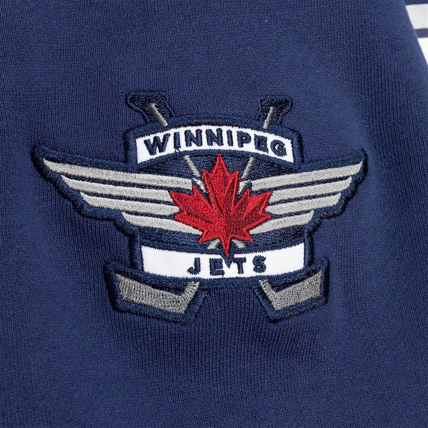 Mitchell & Ness NHL All Over Crew 2.0 W Jets navy - Shop-Tetuan