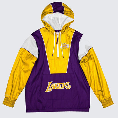 Mitchell & Ness NBA Highlight Reel Windbraker LA Lakers purple/yellow - Shop-Tetuan