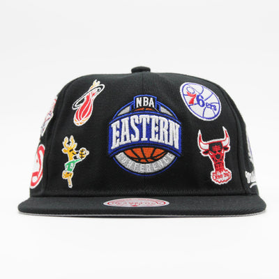 Mitchell & Ness NBA All Over Conference Deadstock HWC East black