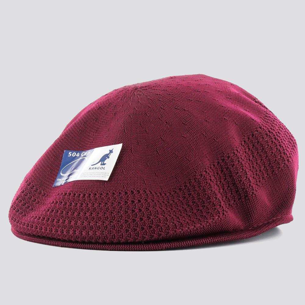 Kangol Tropic 504 Ventair cap burgundy - Shop-Tetuan