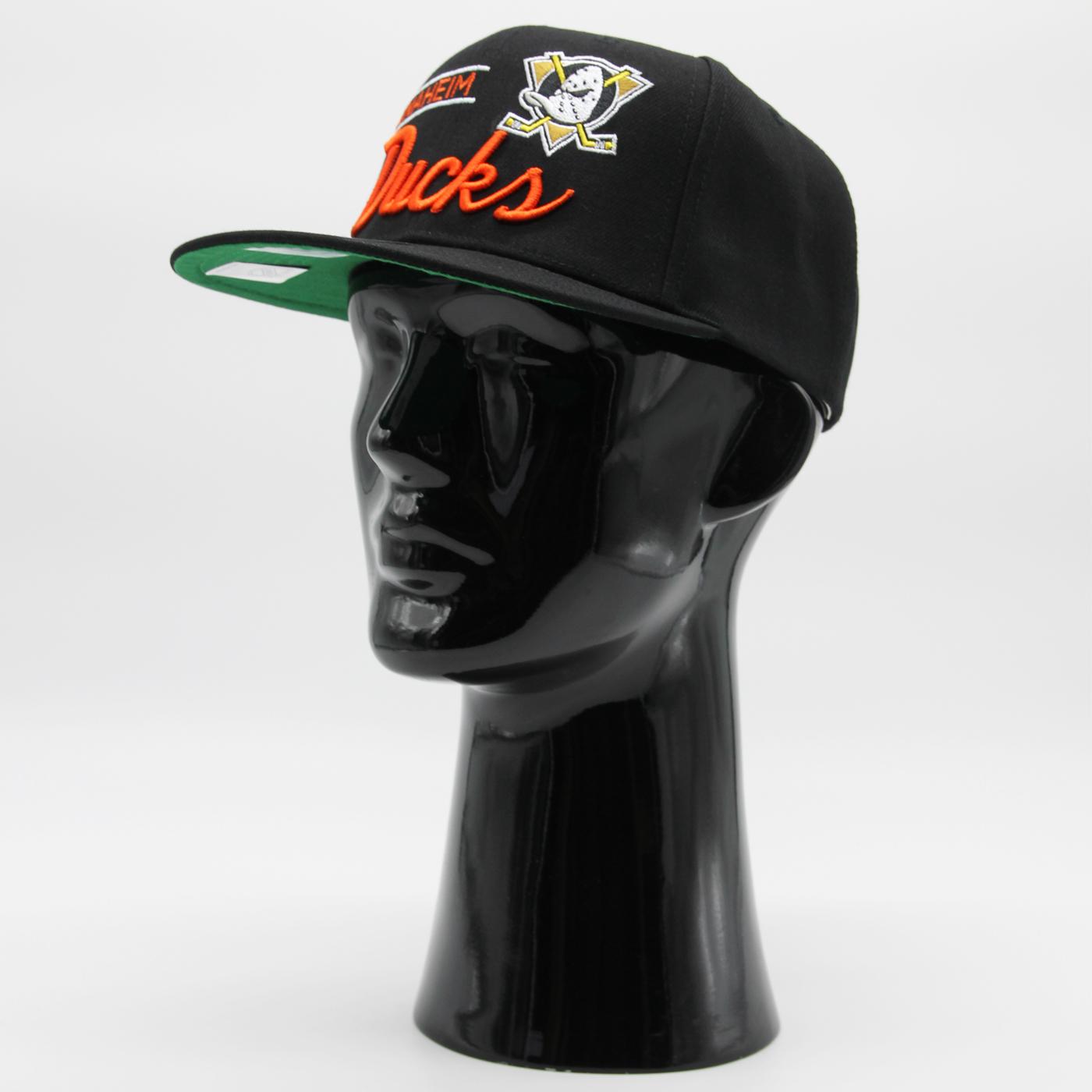 Mitchell & Ness NHL Retro Lock Up snapback A Ducks black - Shop-Tetuan