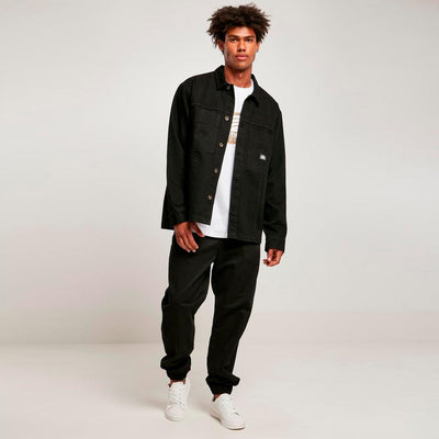Southpole Oversized Cotton shirt black