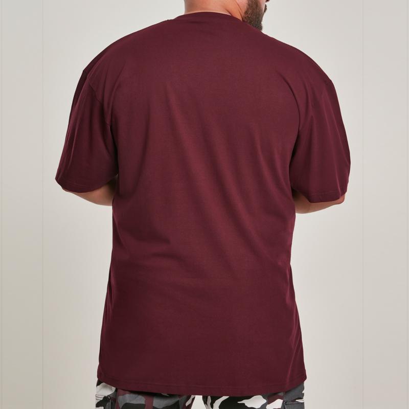 Urban Classics tall tee redwine - Shop-Tetuan