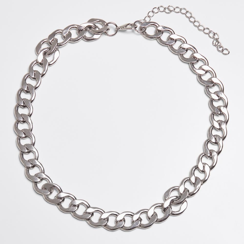 Urban Classics Big Chain Necklace silver - Shop-Tetuan