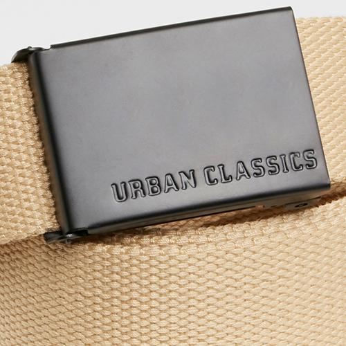 Urban Classics Canvas Belts beige/black - Shop-Tetuan