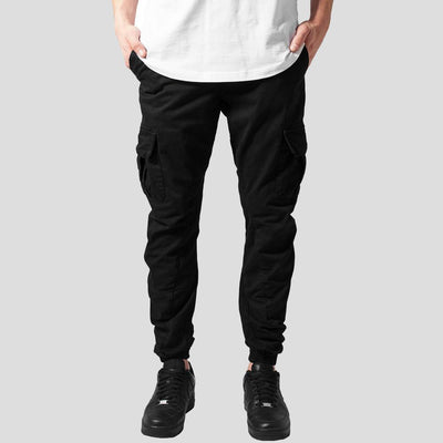 Urban Classics Cargo Jogging pants black - Shop-Tetuan