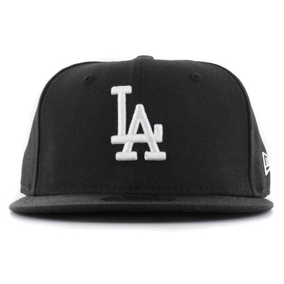 New Era Essential 59Fifty LA Dodgers black/white - Shop-Tetuan