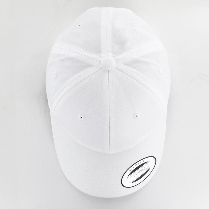 The Classics Yupoong Curved Classic snapback white - Shop-Tetuan