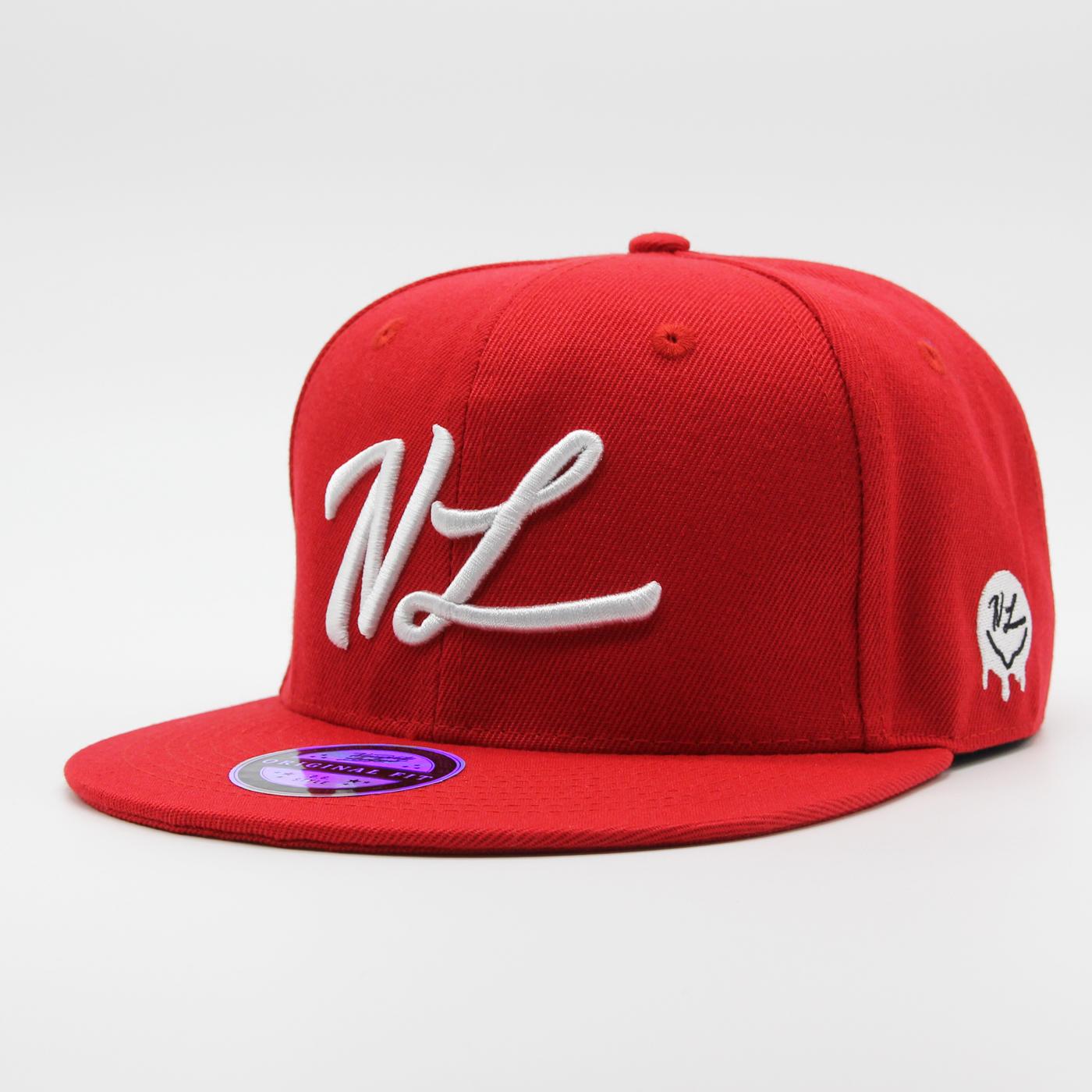 Naughty League Icon Basic Snapback red/white - Shop-Tetuan