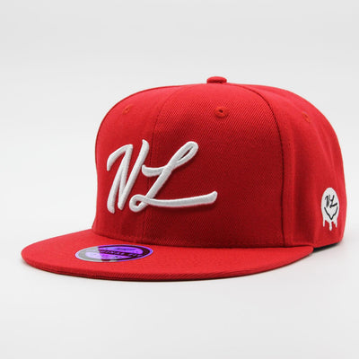 Naughty League Icon Basic Snapback red/white
