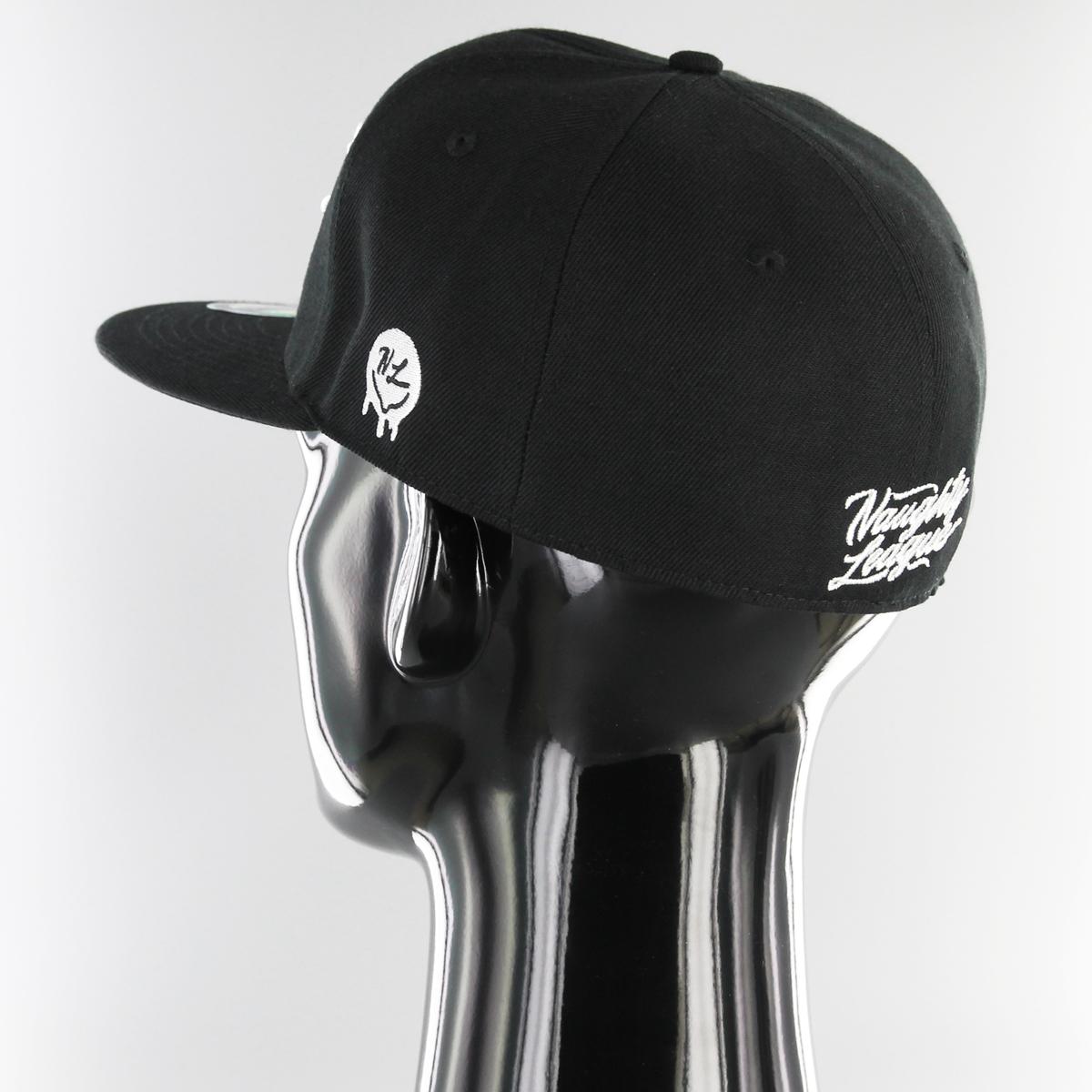 Naughty League Branded fitted black/white - Shop-Tetuan