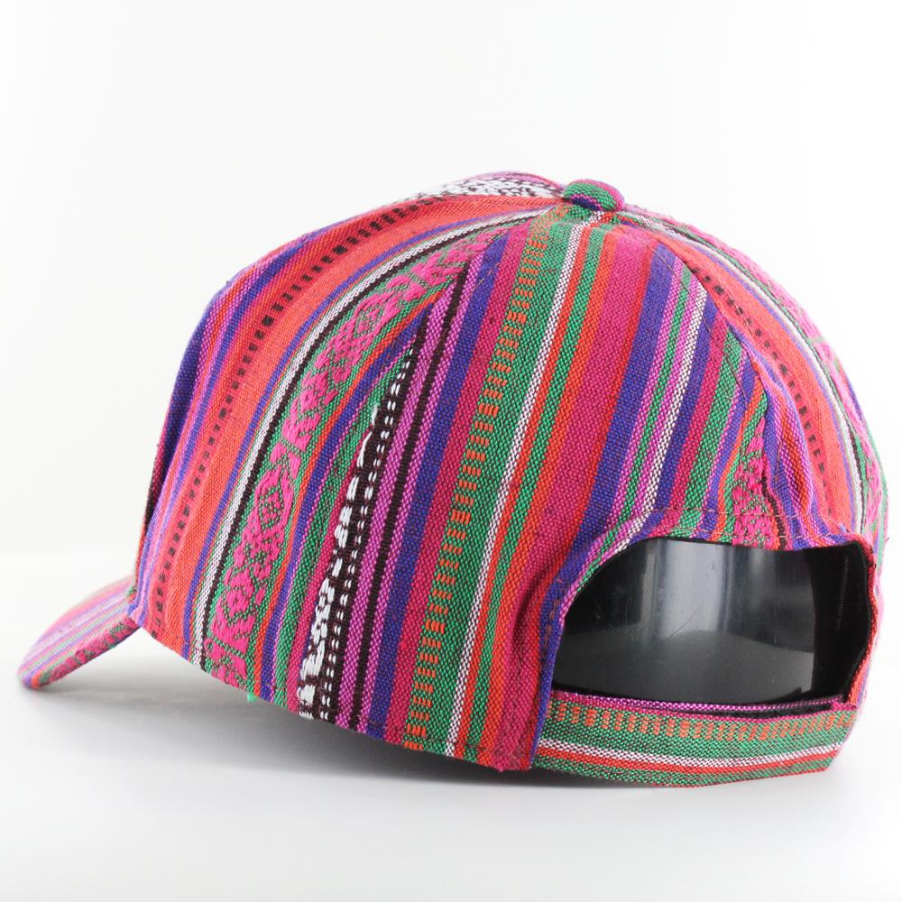 Aztec strapback cap multi/red - Shop-Tetuan