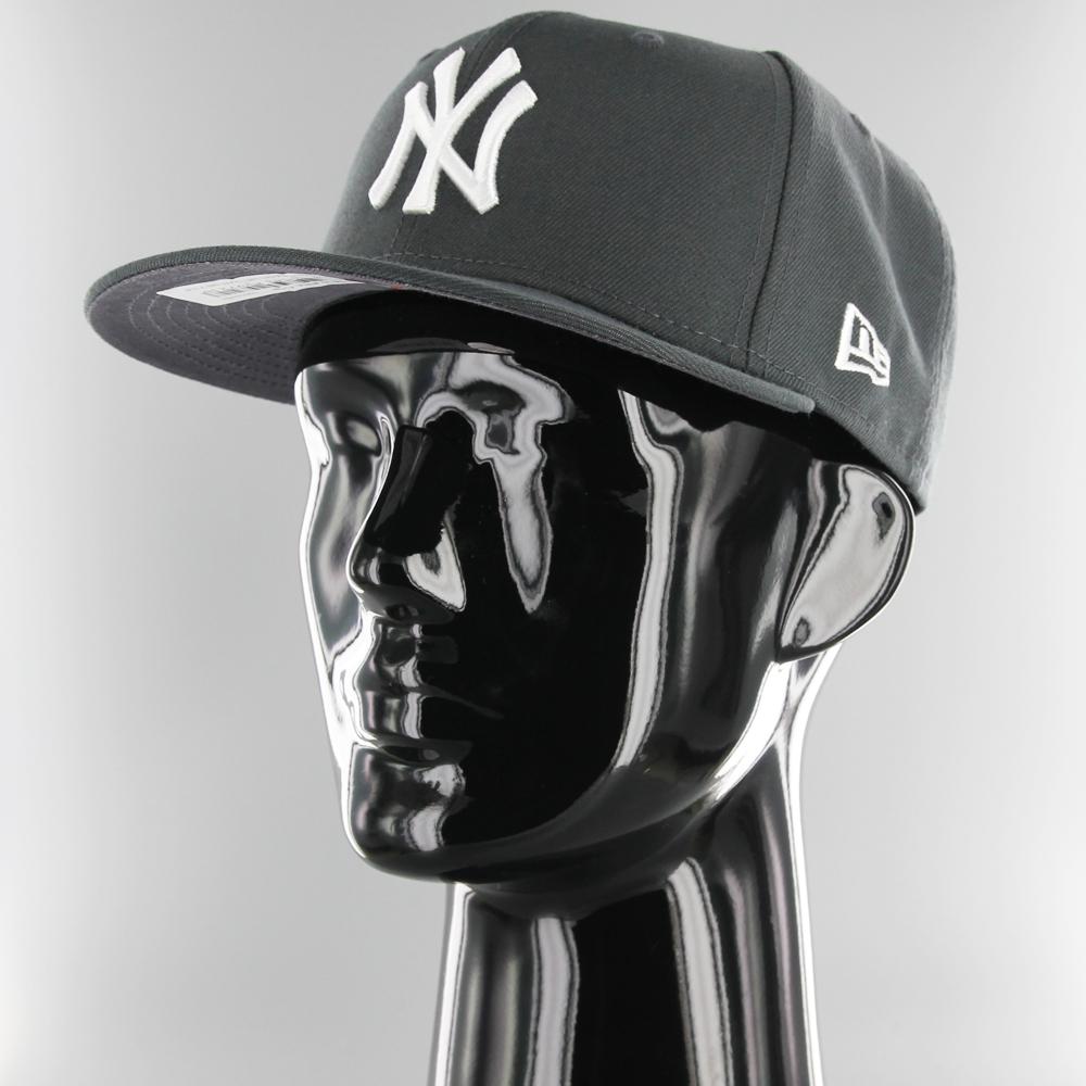 New Era Essential 59Fifty NY Yankees dark grey/white - Shop-Tetuan