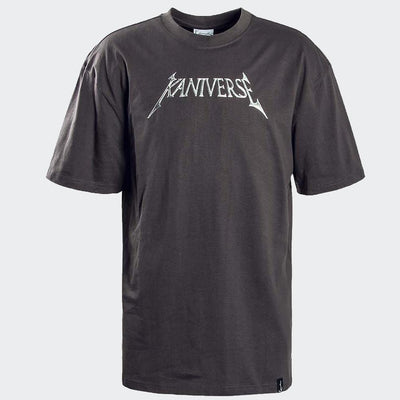 Karl Kani Woven Signature Metaverse tee anthracite - Shop-Tetuan